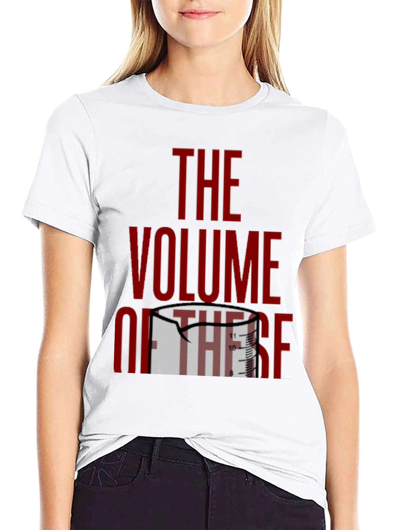 The Volume Of These Funny Science T-Shirt