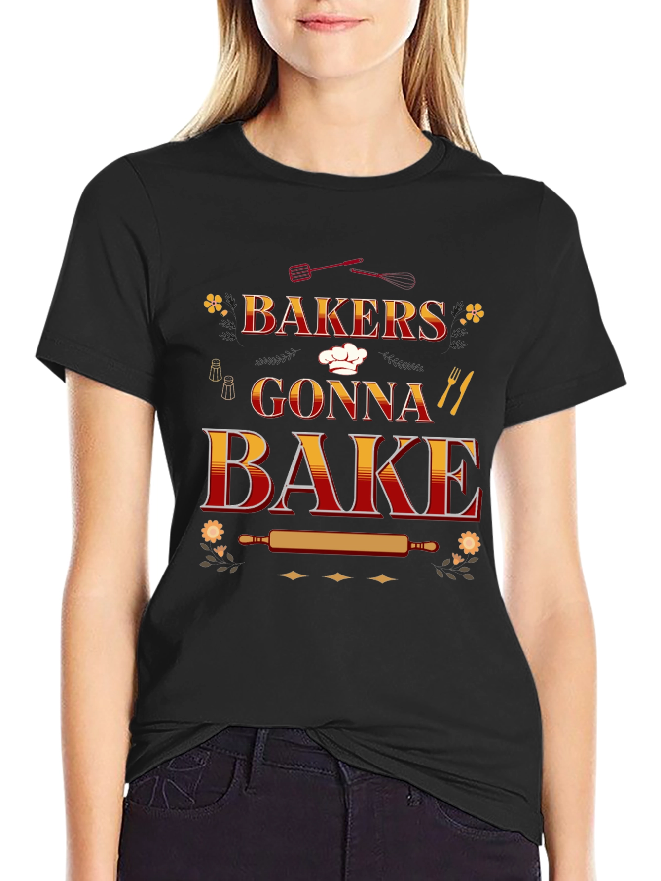 Bakers Gonna Bake T-Shirt: Cooking Enthusiast Tee
