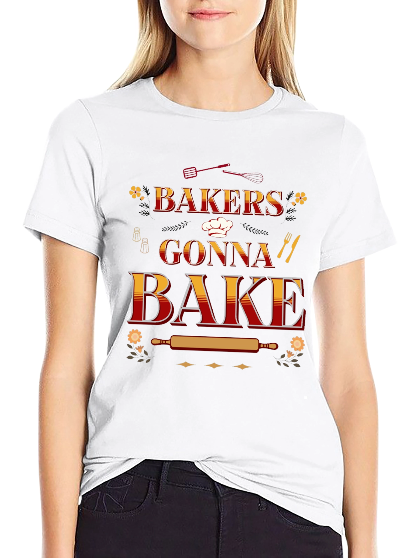 Bakers Gonna Bake T-Shirt: Cooking Enthusiast Tee