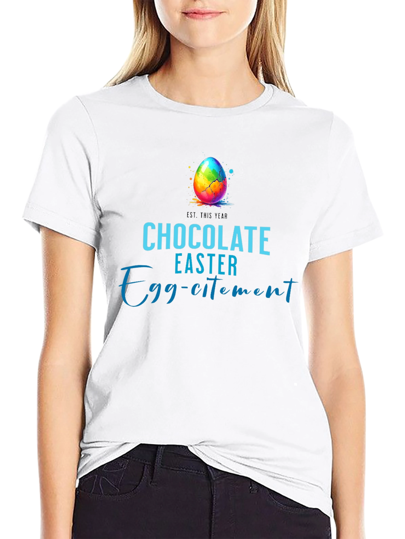 Chocolate Easter Egg-citement T-Shirt