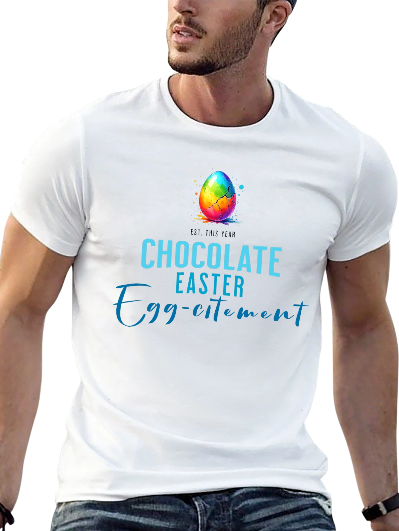 Chocolate Easter Egg-citement T-Shirt