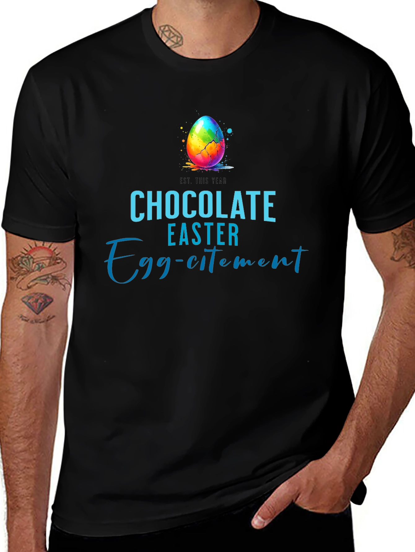 Chocolate Easter Egg-citement T-Shirt