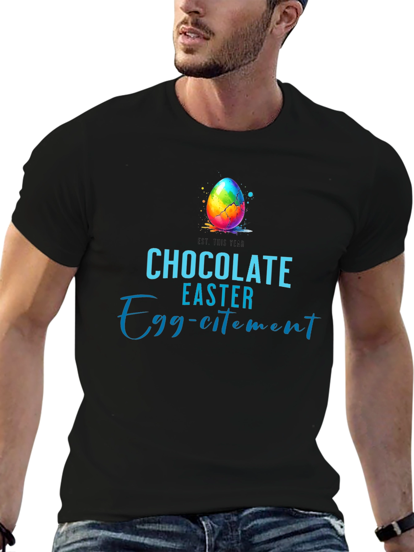 Chocolate Easter Egg-citement T-Shirt