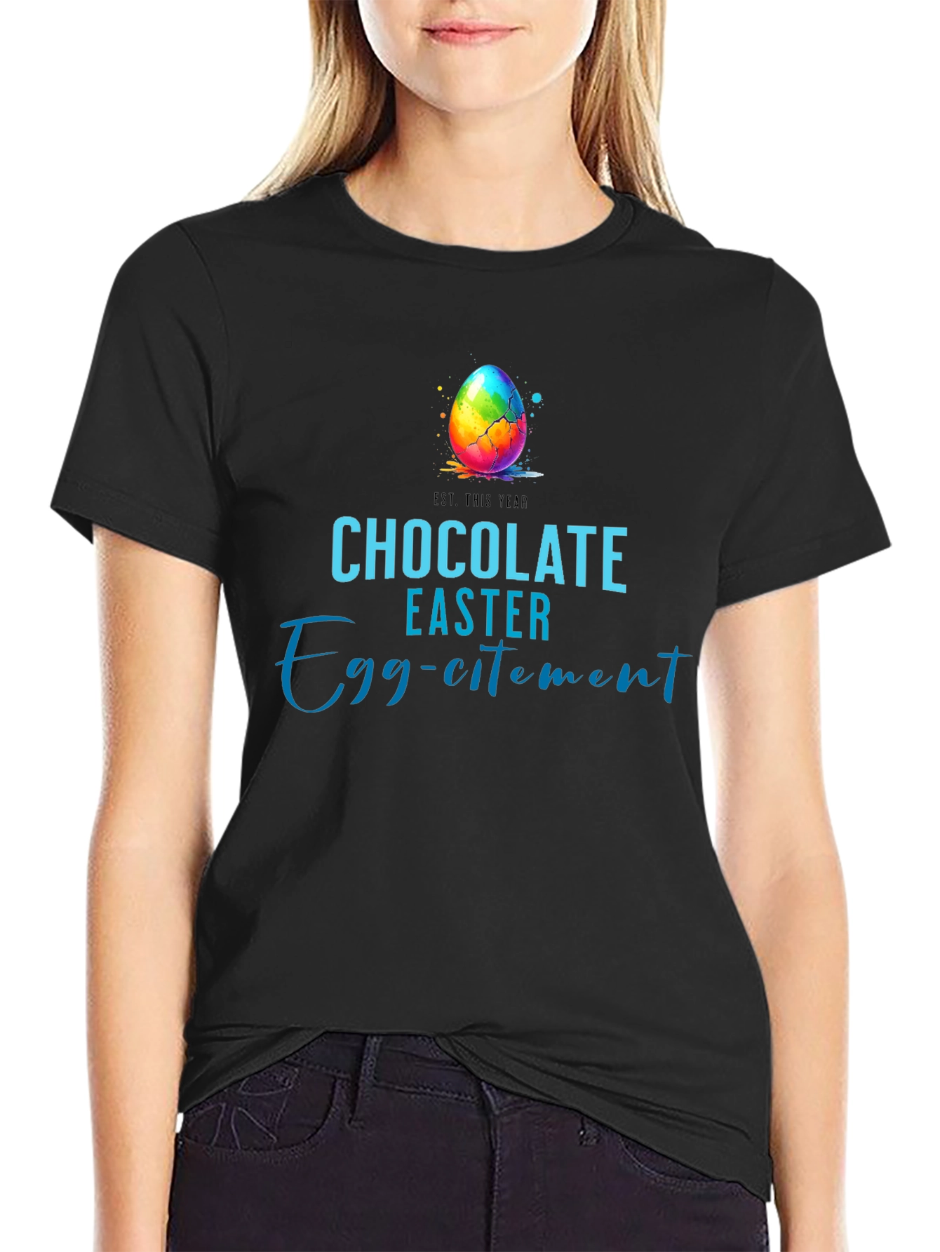 Chocolate Easter Egg-citement T-Shirt