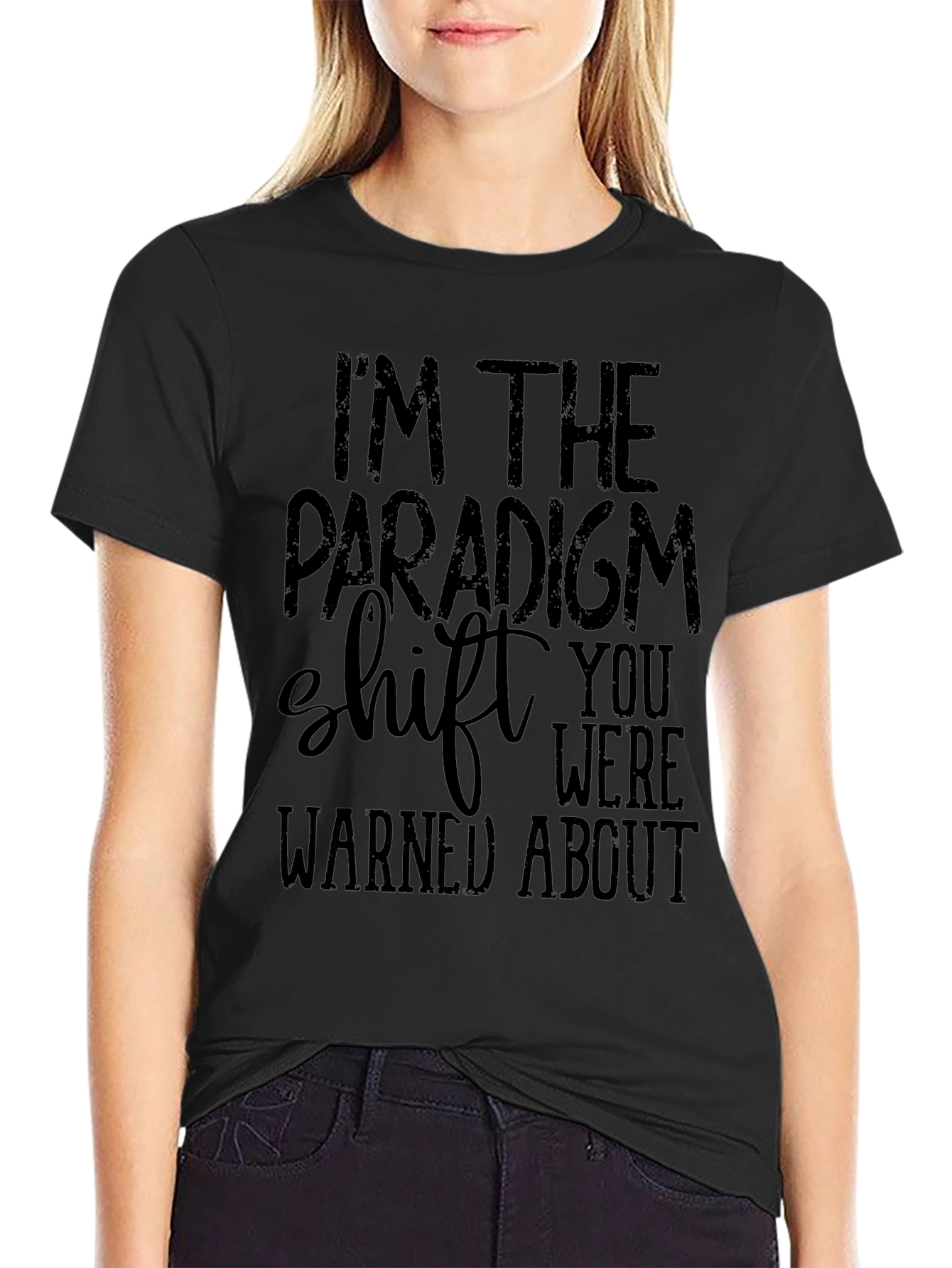 Paradigm Shift Graphic Tee - Mens Funny Slogan T-Shirt