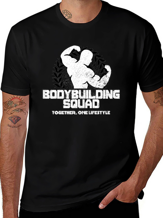 Bodybuilding Squad T-Shirt - Gym Lifestyle Apparel