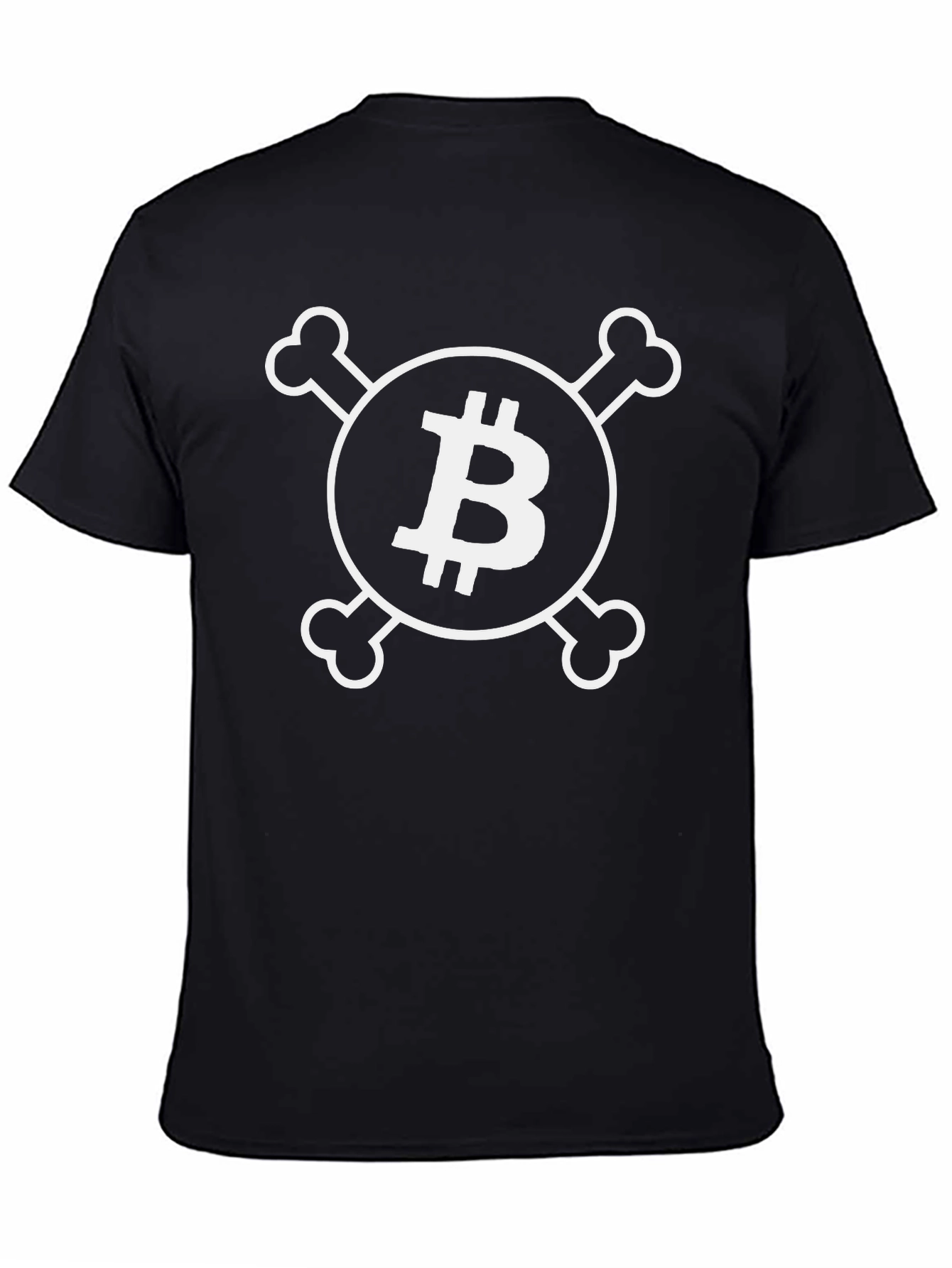 Bitcoin Skull T-Shirt - Crypto Trader Tee