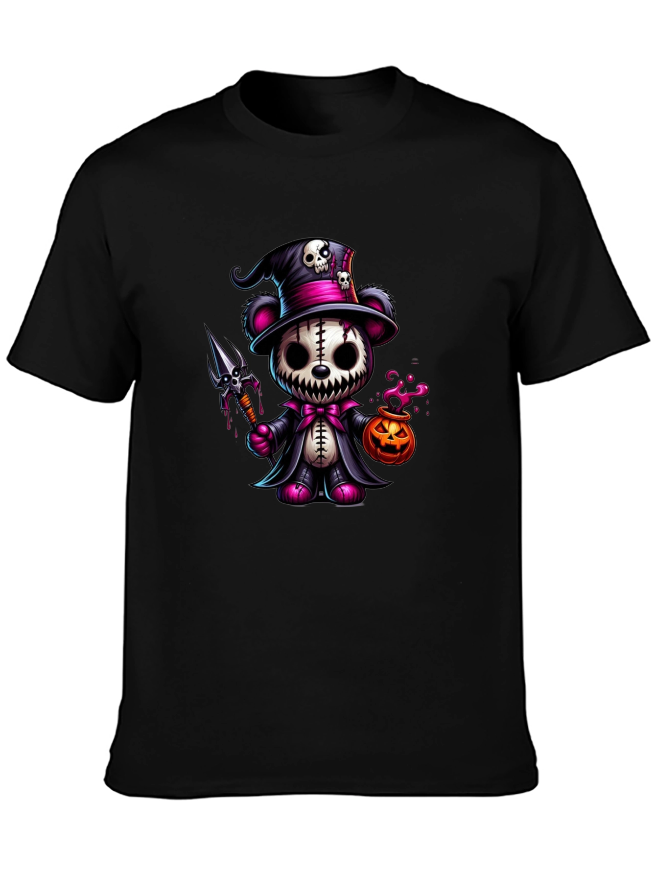 Halloween Teddy Bear Graphic Tee