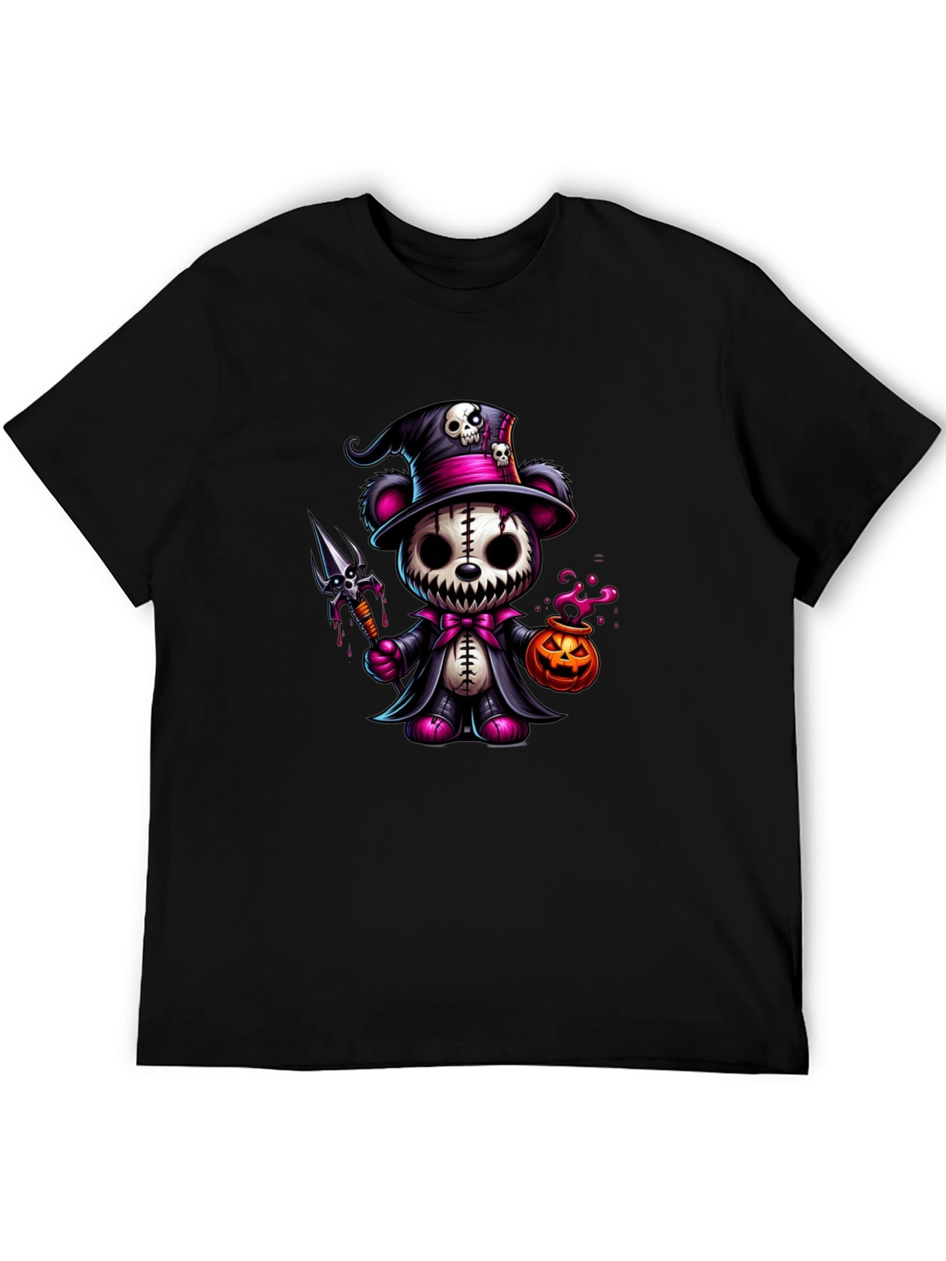 Halloween Teddy Bear Graphic Tee