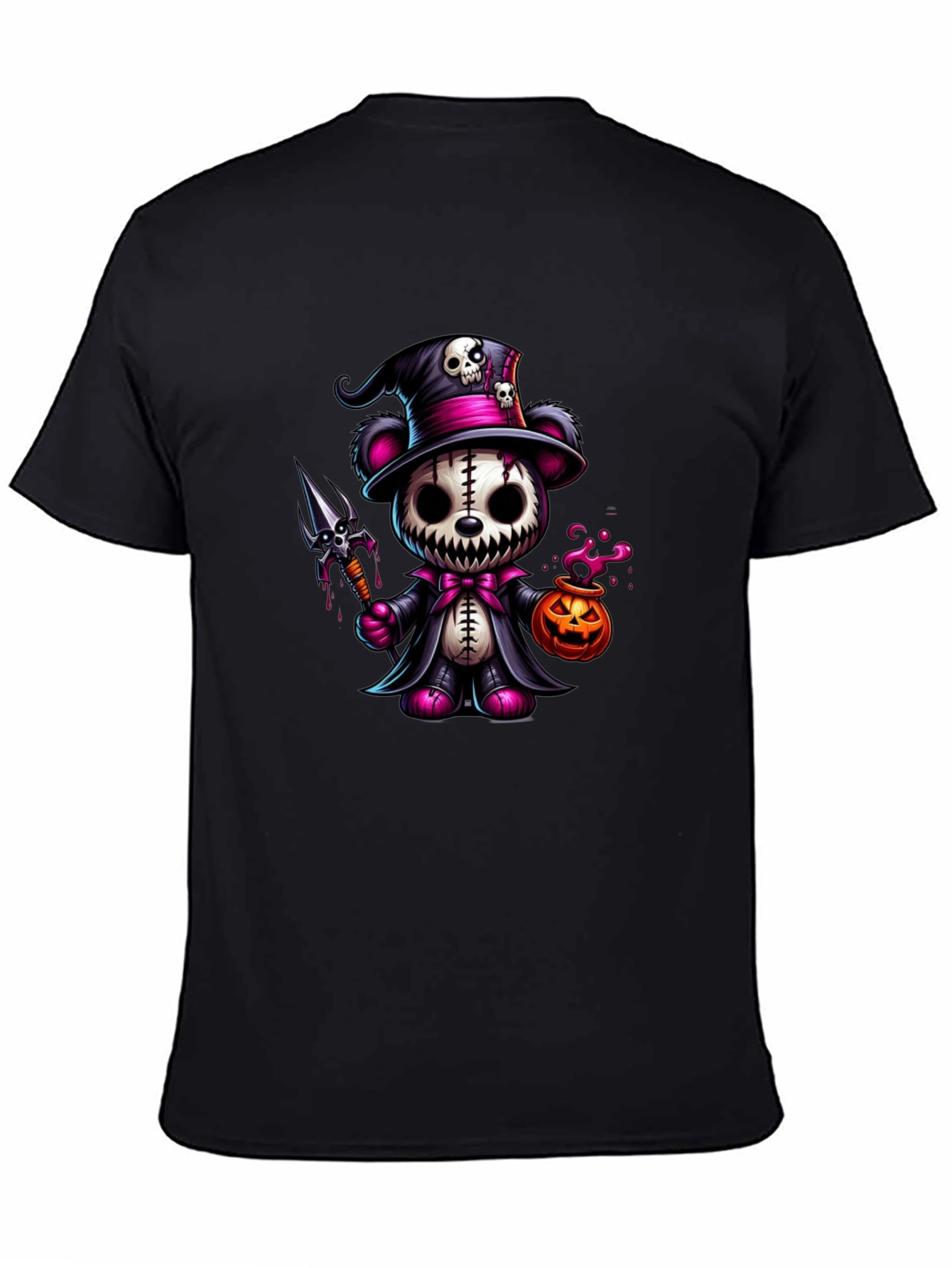 Halloween Teddy Bear Graphic Tee