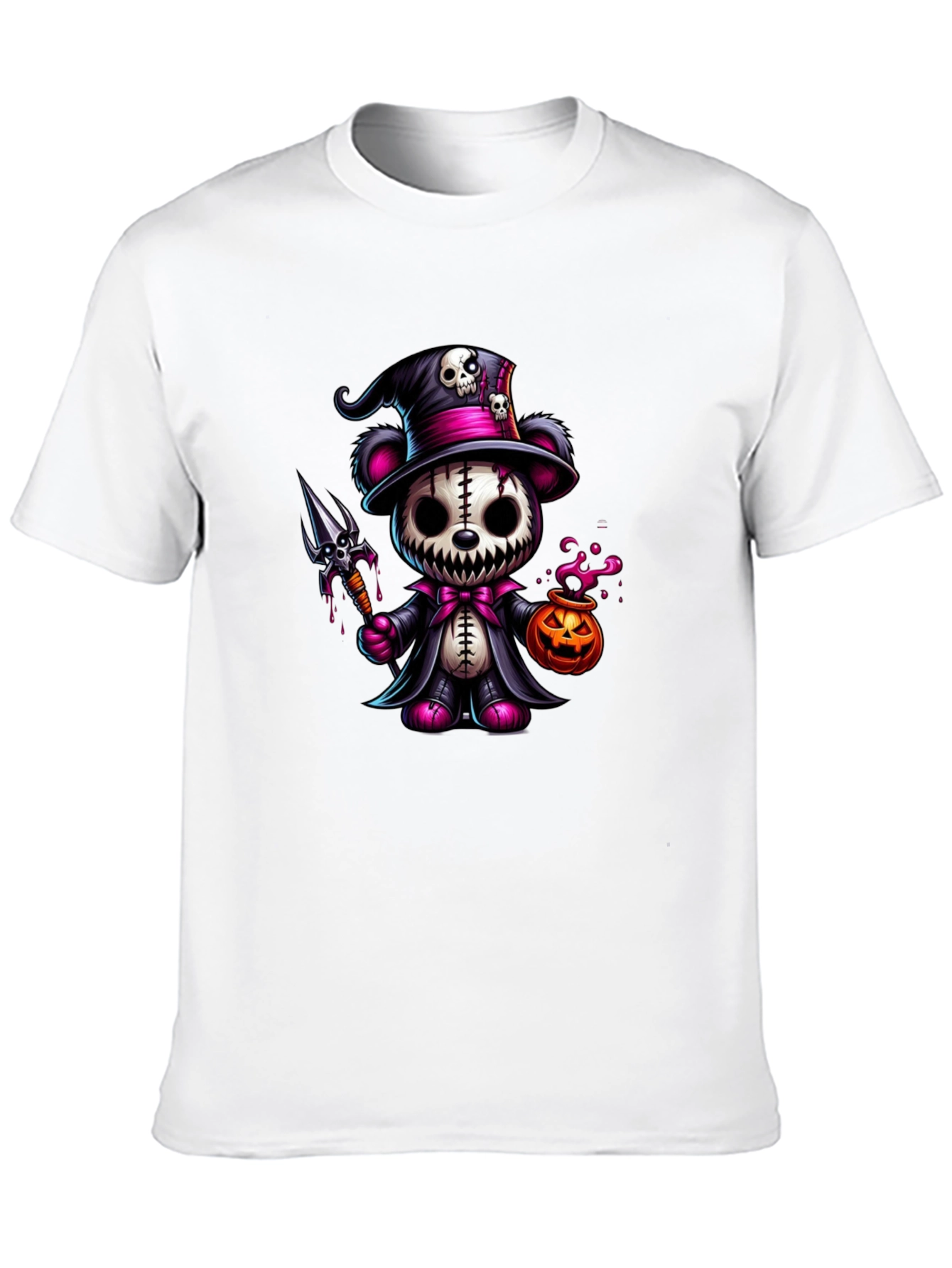 Halloween Teddy Bear Graphic Tee