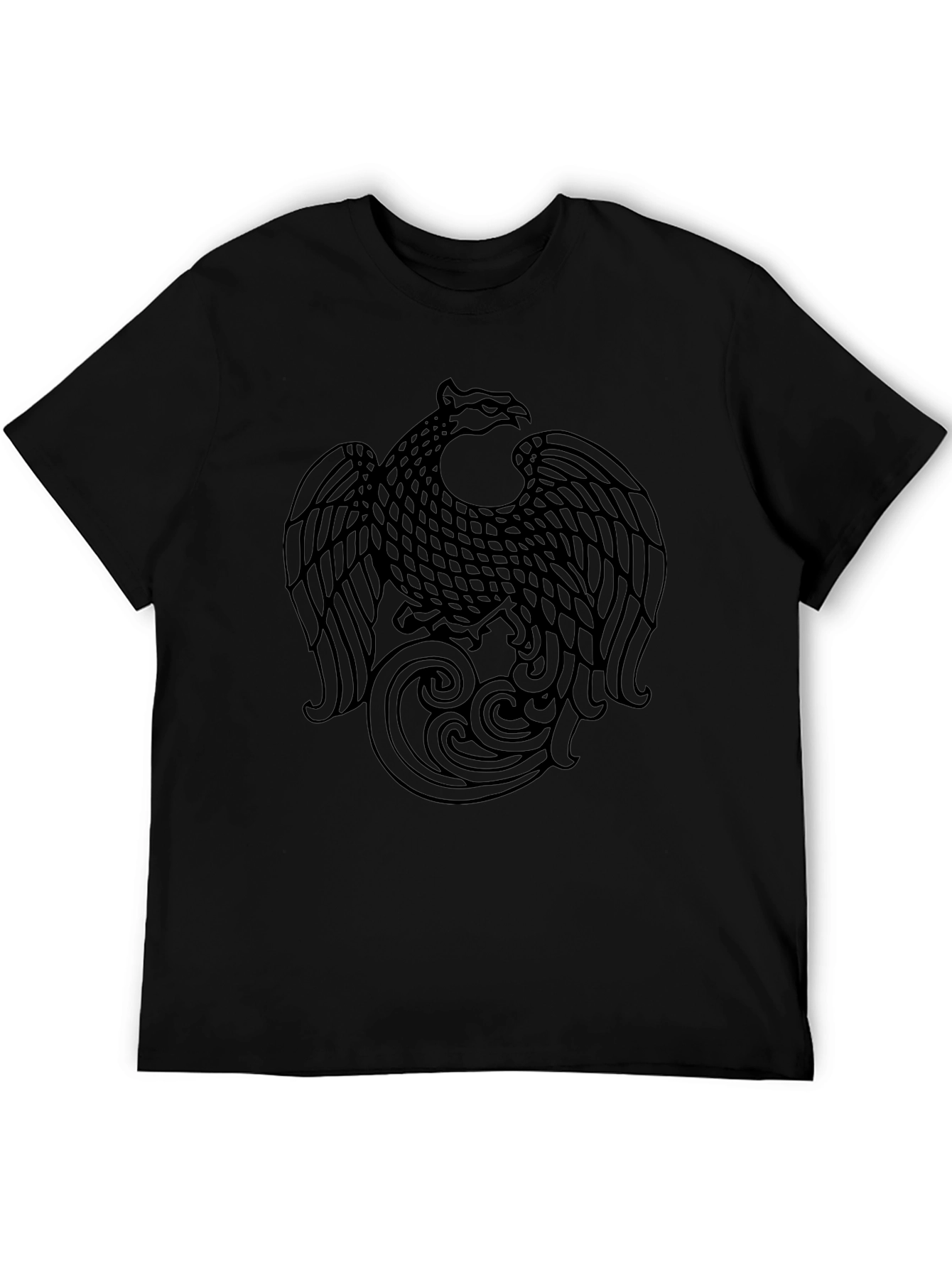Phoenix Graphic Black Tee