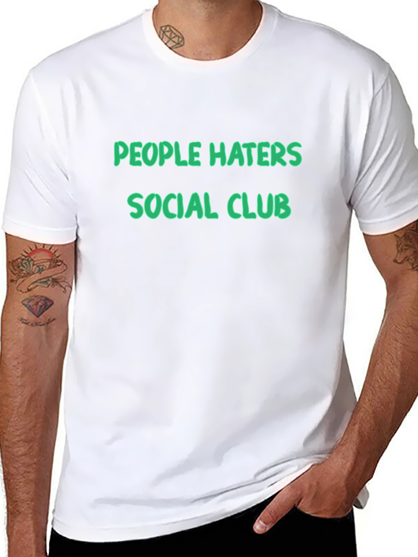 People Haters Social Club Black T-Shirt