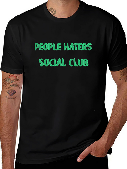 People Haters Social Club Black T-Shirt