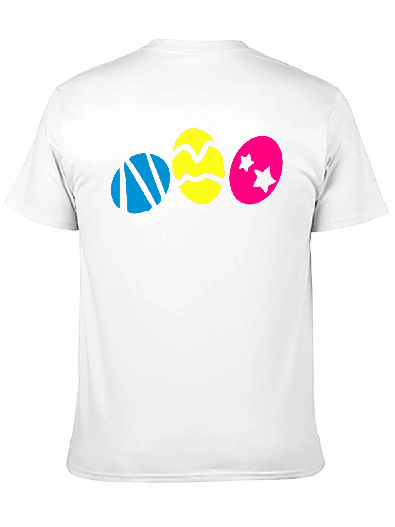 Easter Eggs Graphic Black T-Shirt - Fun Holiday Tee