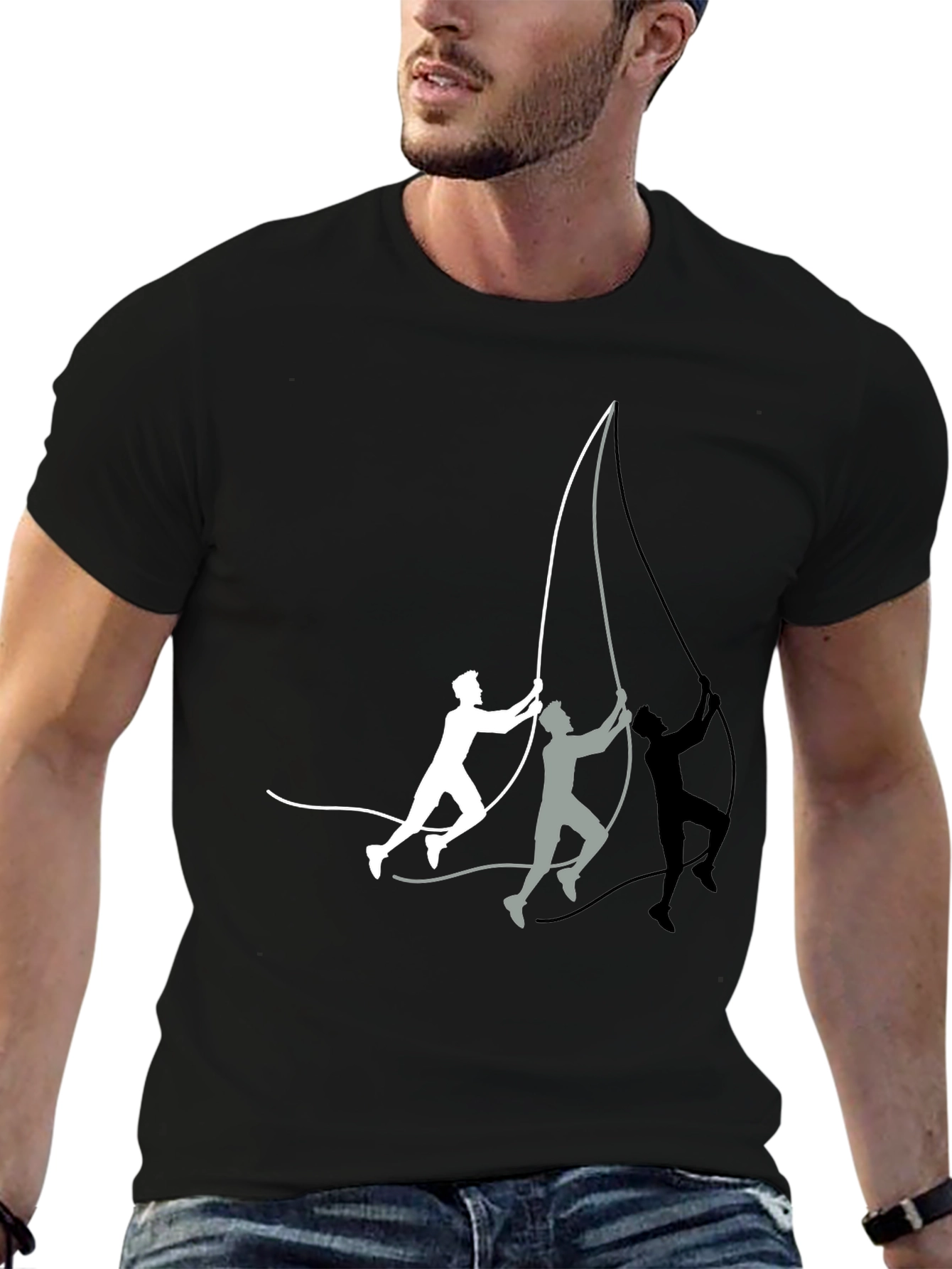 Mens Climbing Graphic T-Shirt