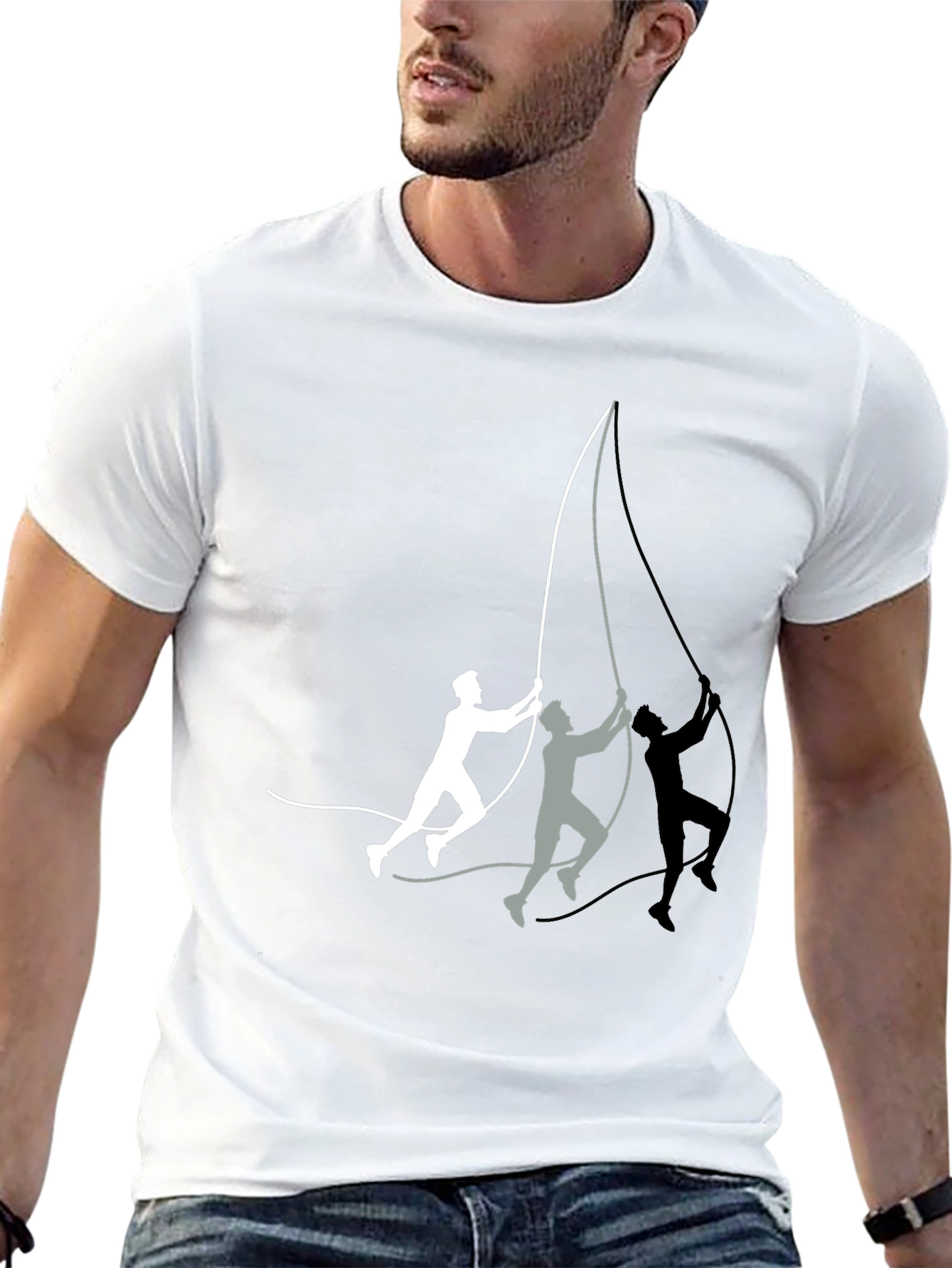 Mens Climbing Graphic T-Shirt
