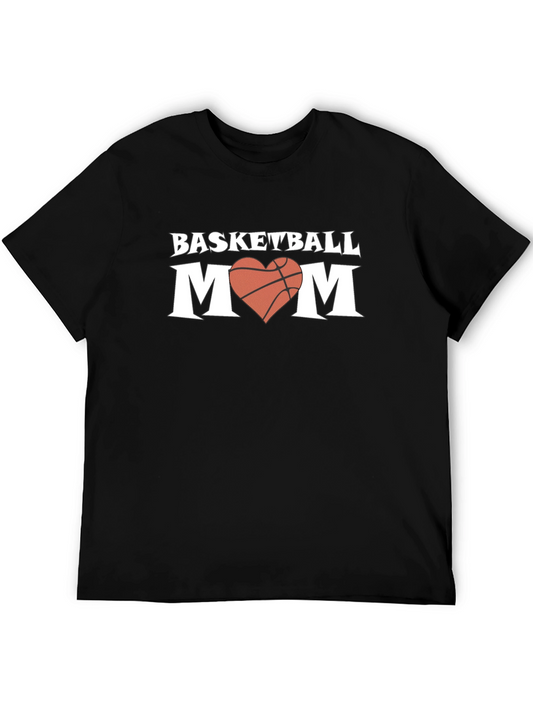 Basketball Mom Graphic T-Shirt
