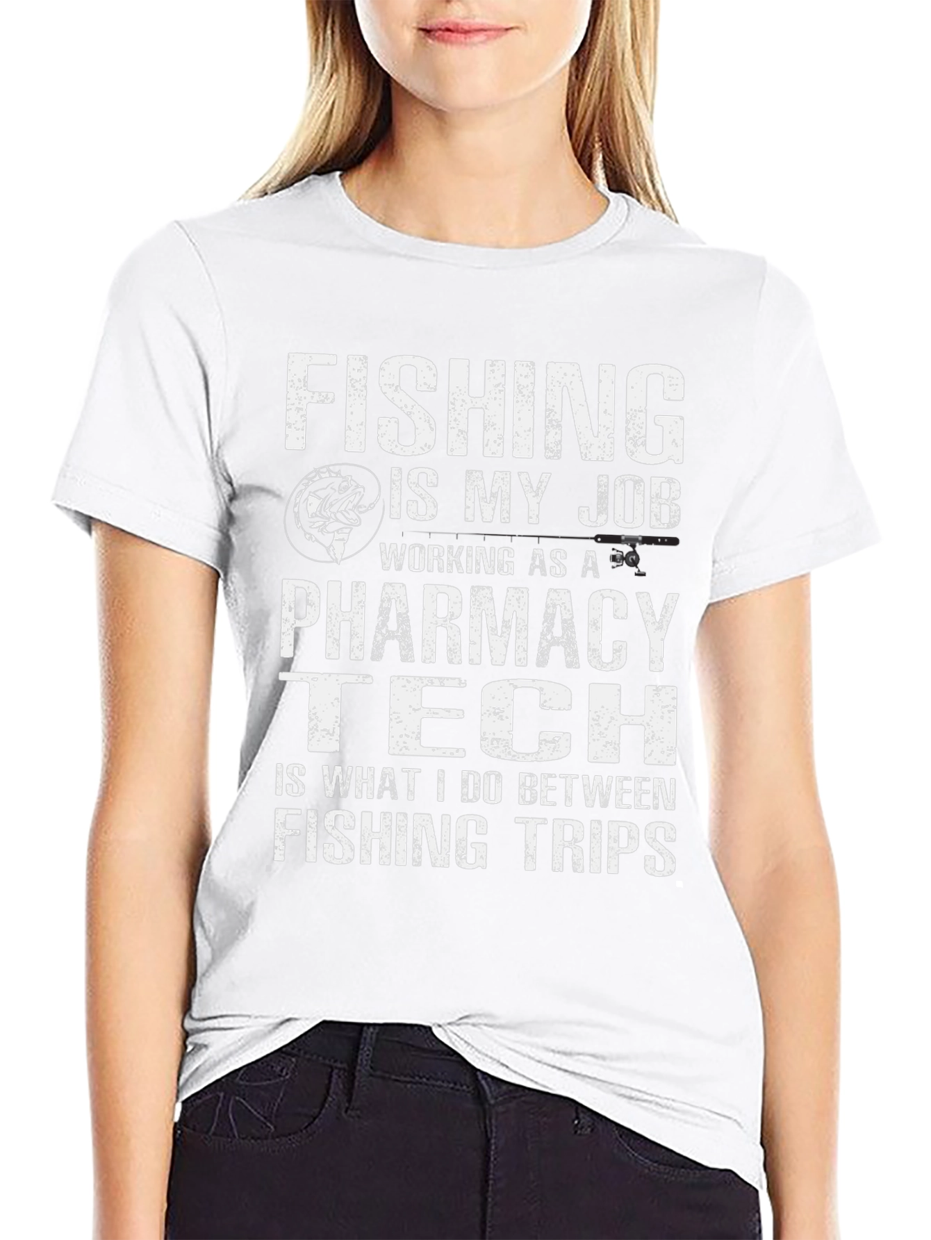 Fishing Pharmacy Tech T-Shirt