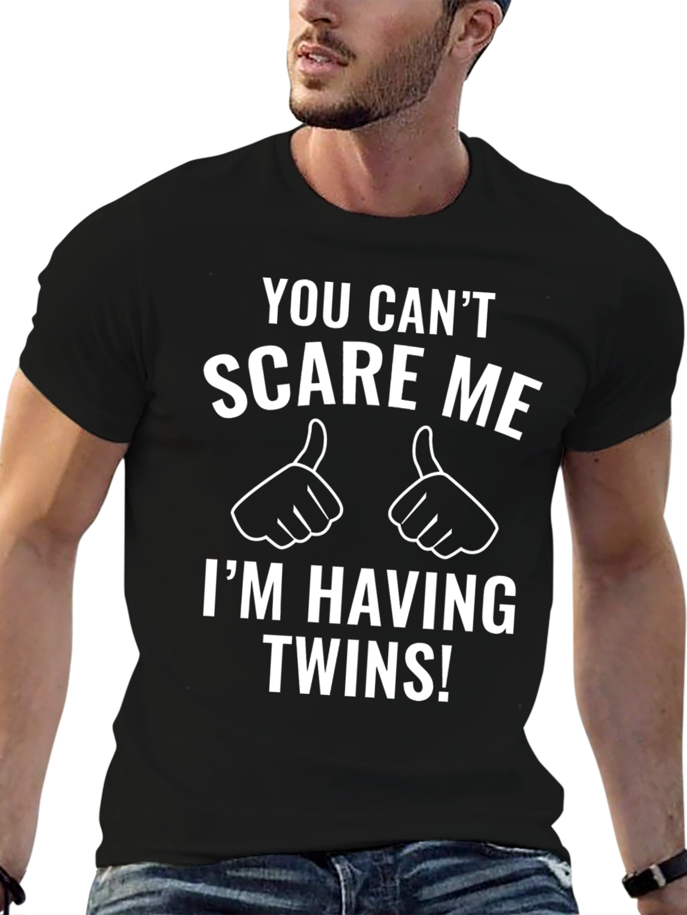 You Cant Scare Me - Twins T-Shirt