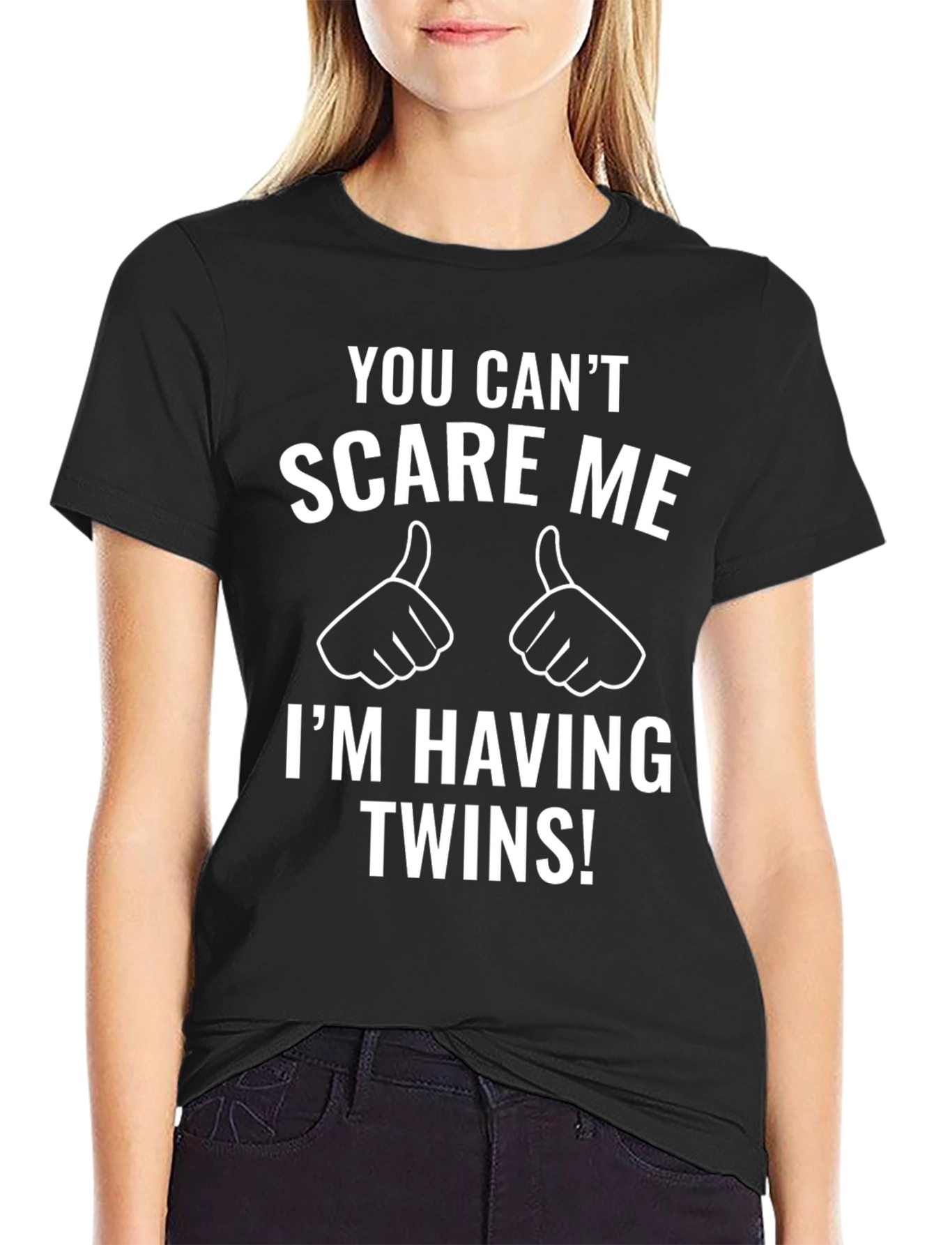 You Cant Scare Me - Twins T-Shirt