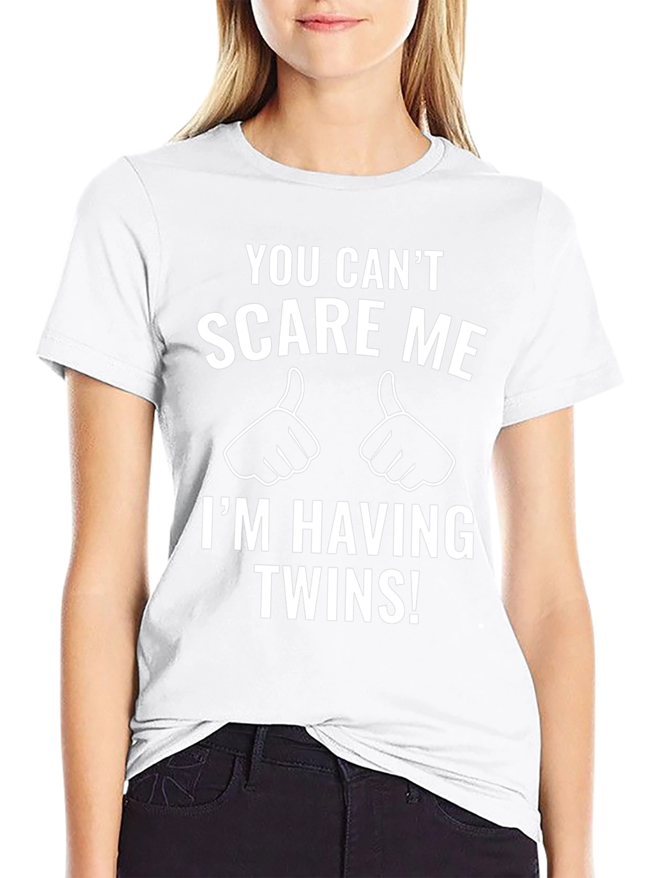 You Cant Scare Me - Twins T-Shirt