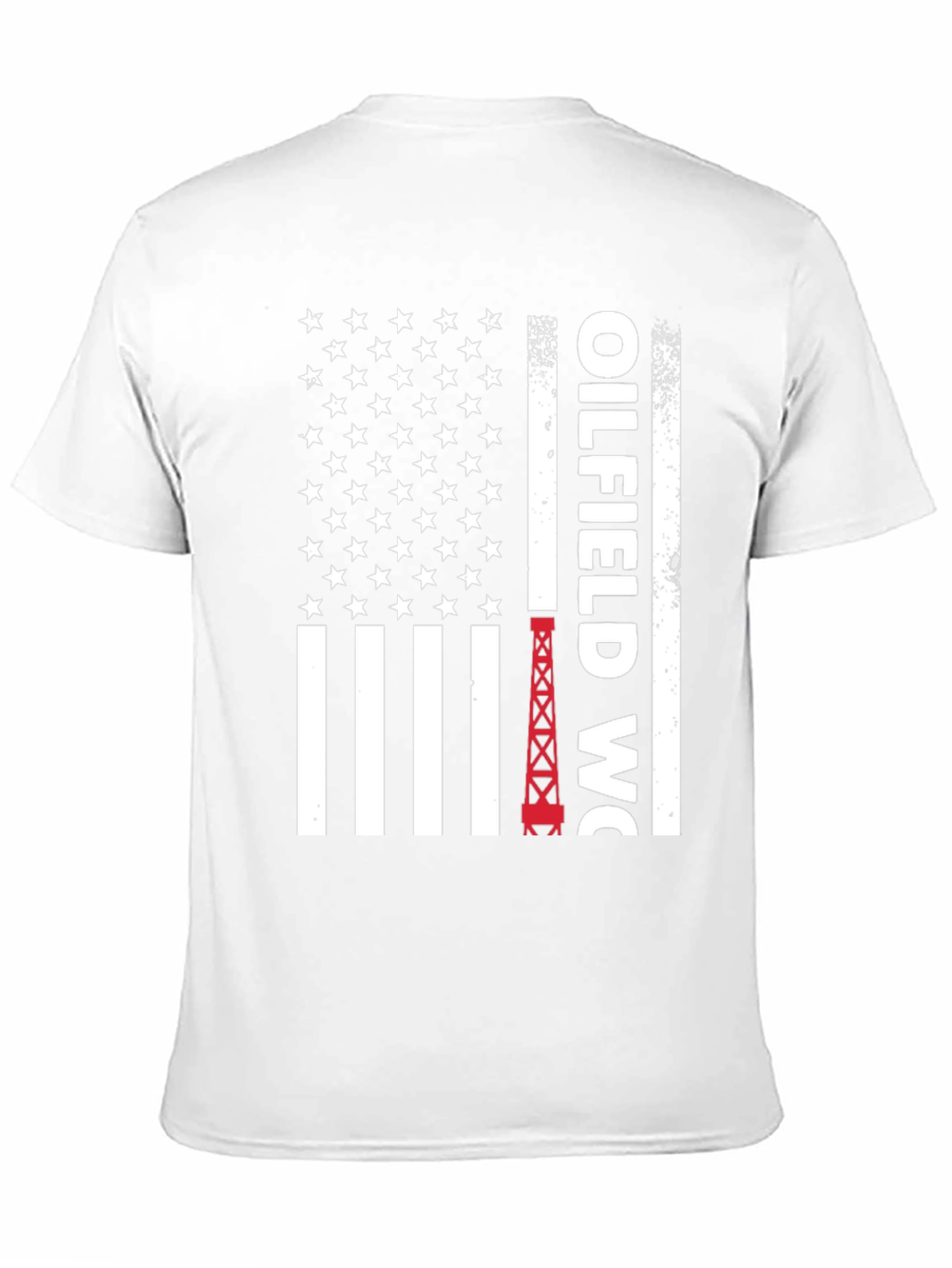 Oilfield Worker Patriotic T-Shirt