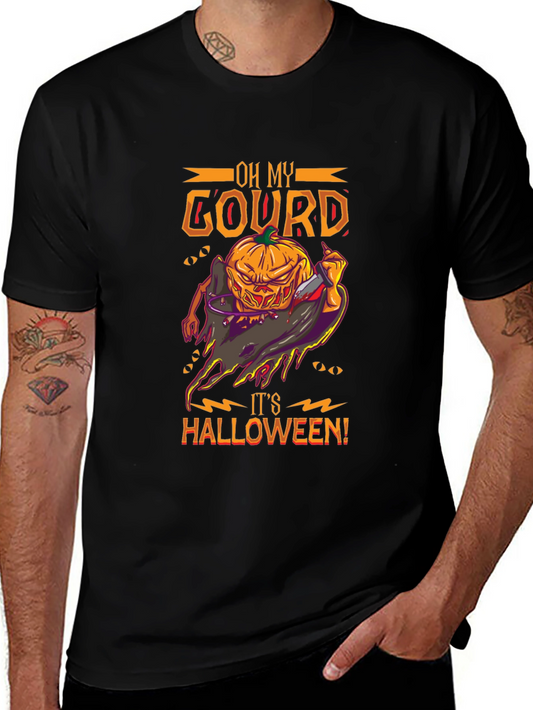 Oh My Gourd! Halloween Graphic T-Shirt
