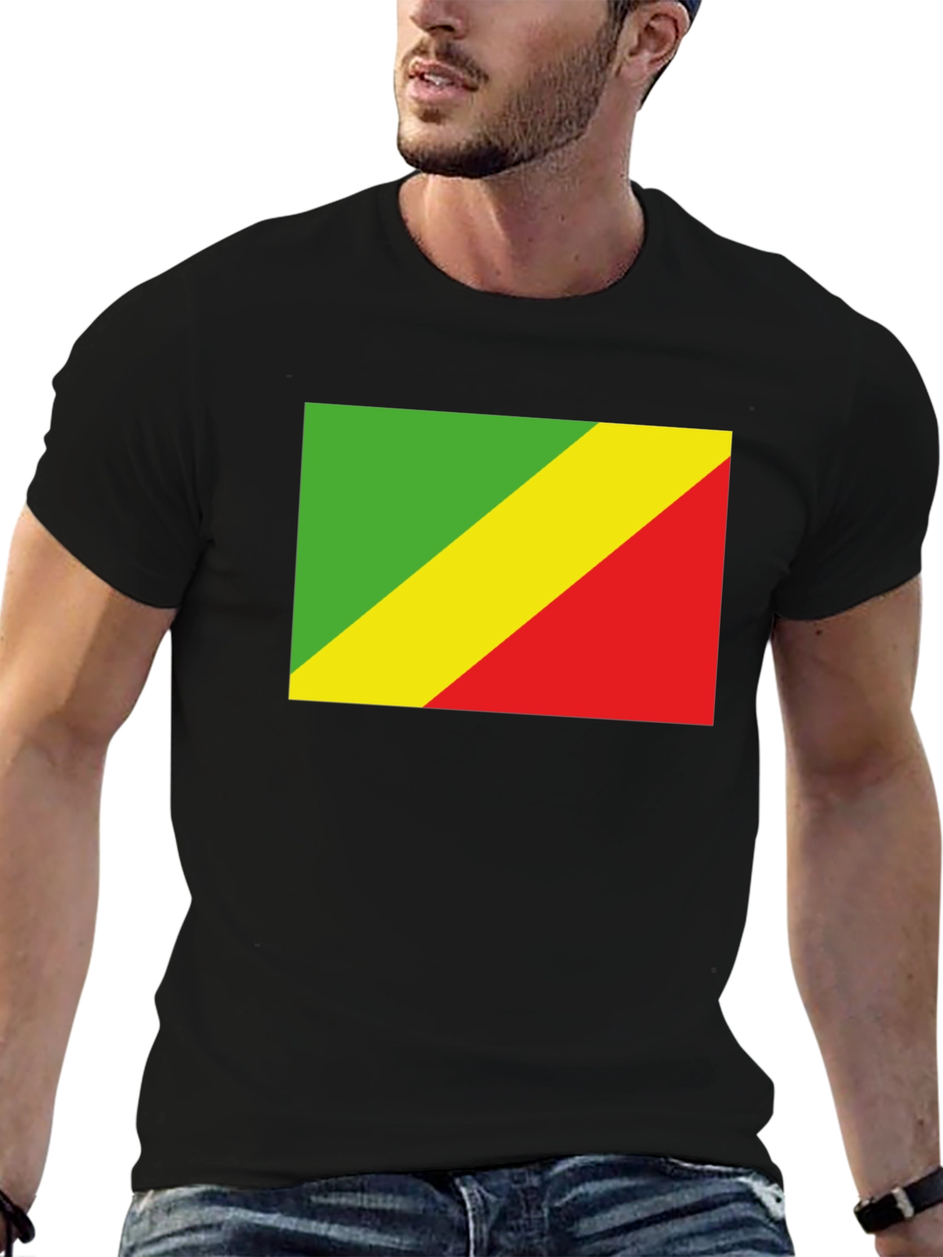 Republic of Congo Flag Graphic Tee