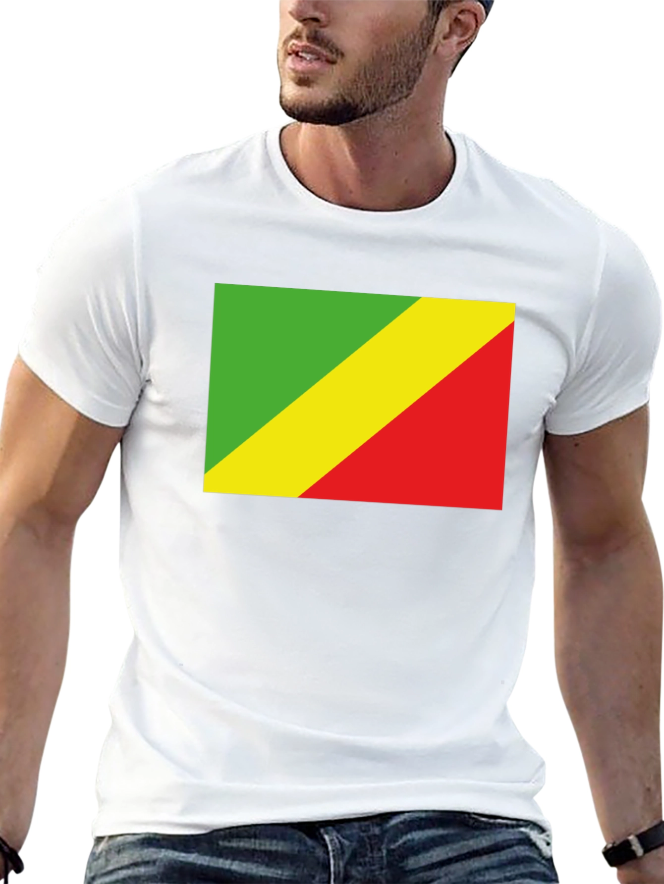 Republic of Congo Flag Graphic Tee