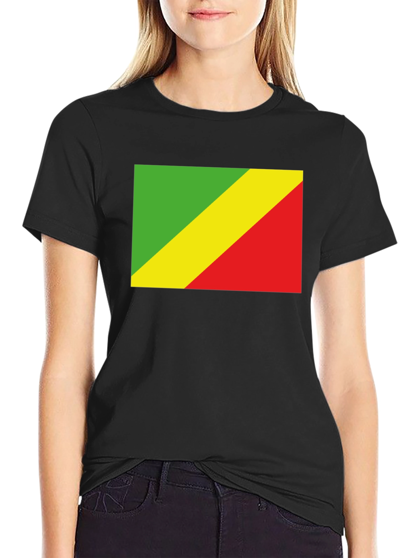 Republic of Congo Flag Graphic Tee