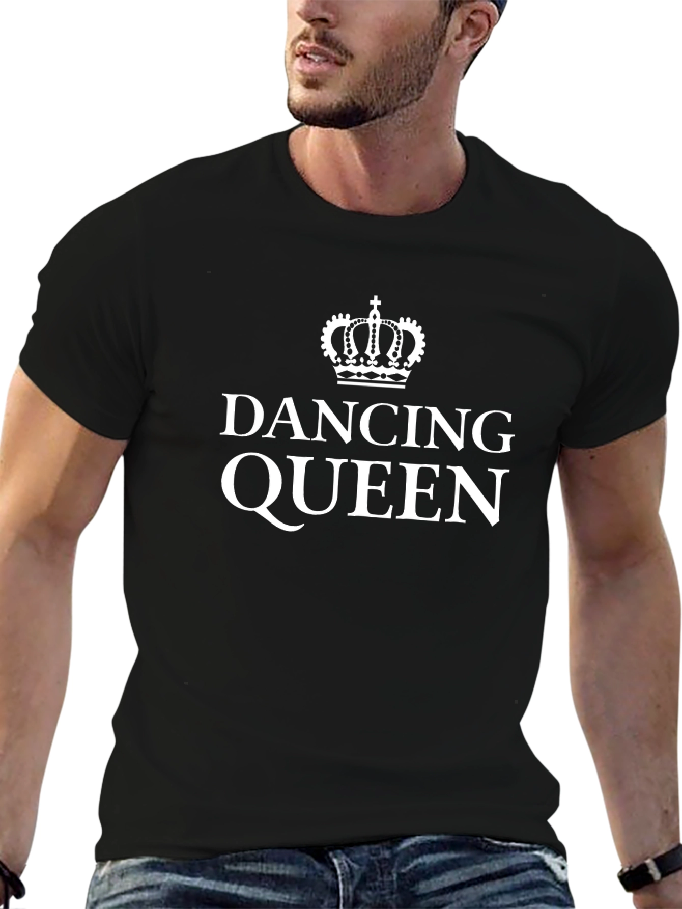 Dancing Queen Graphic Tee - Black