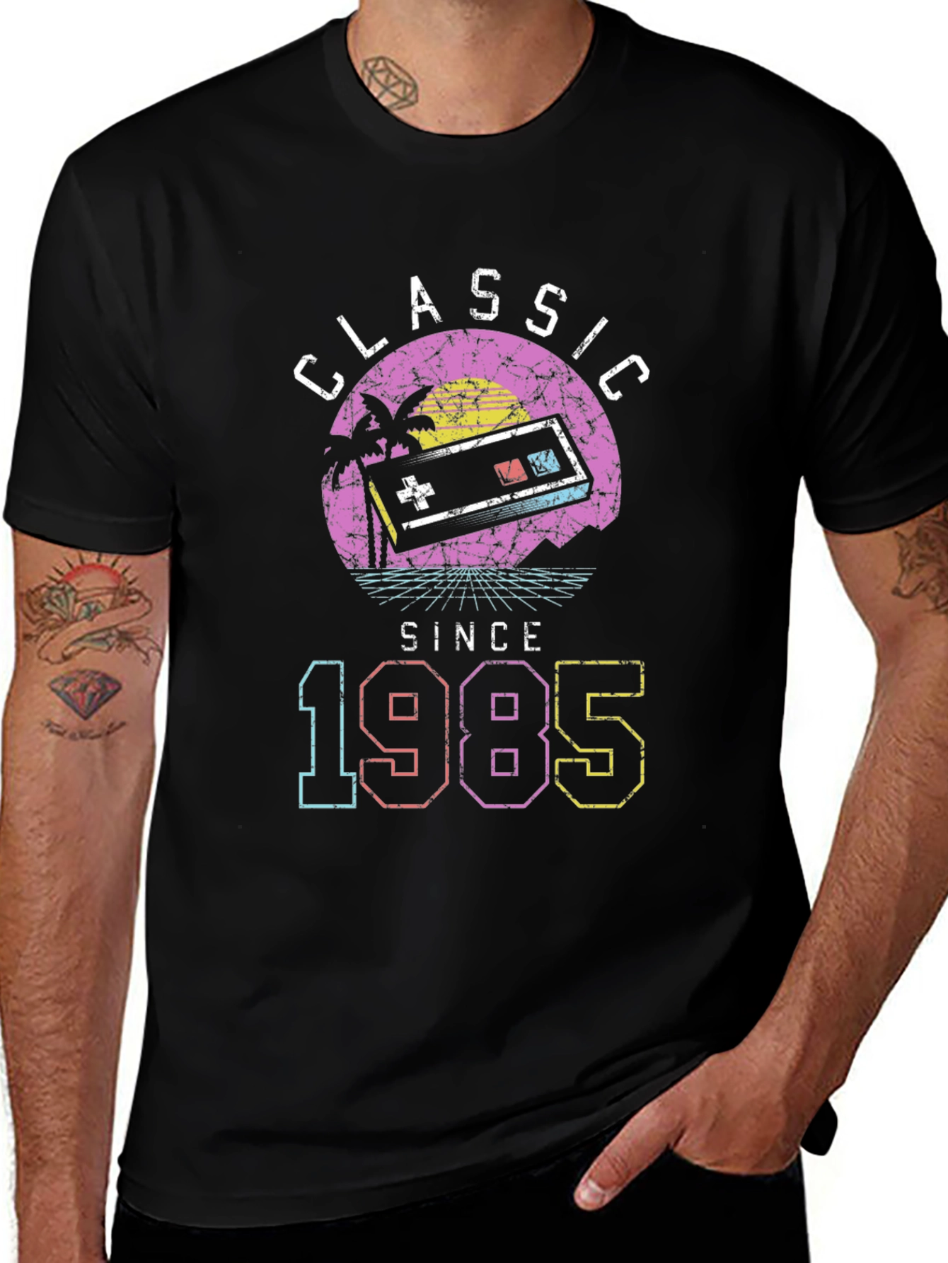 Classic Since 1985 Retro Gaming T-Shirt