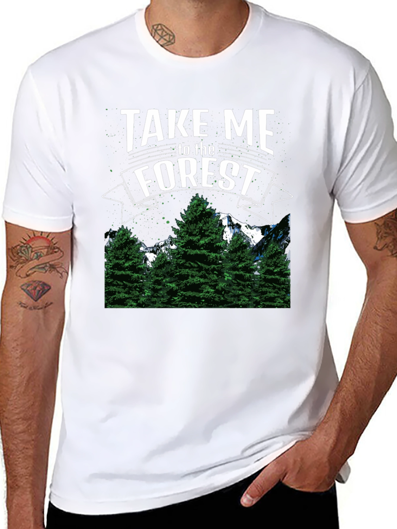 Take Me To The Forest Graphic T-Shirt