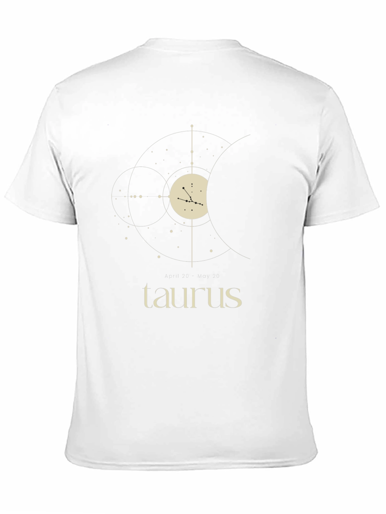 Taurus Zodiac Graphic Tee - Stylish Constellation Design