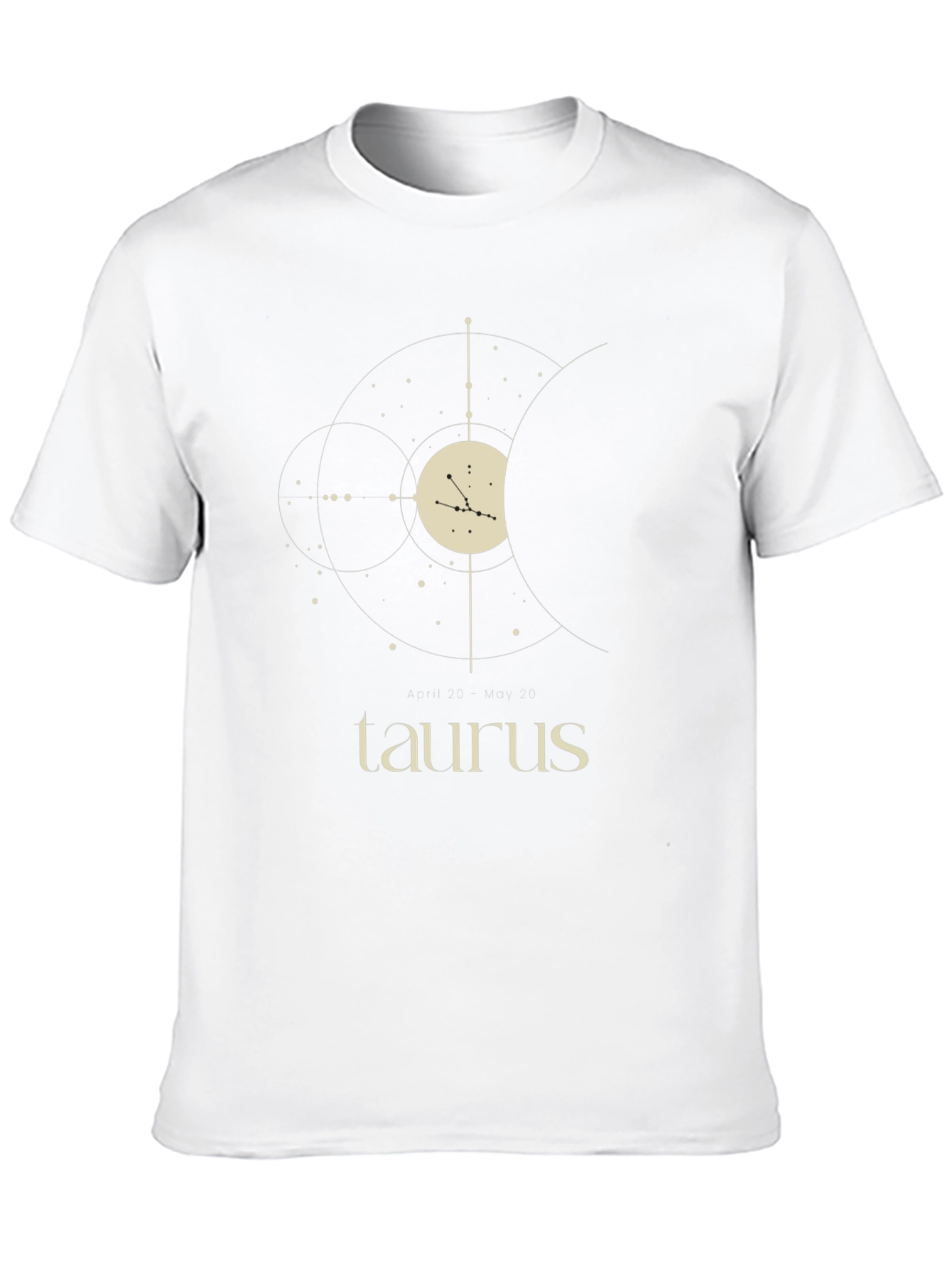 Taurus Zodiac Graphic Tee - Stylish Constellation Design
