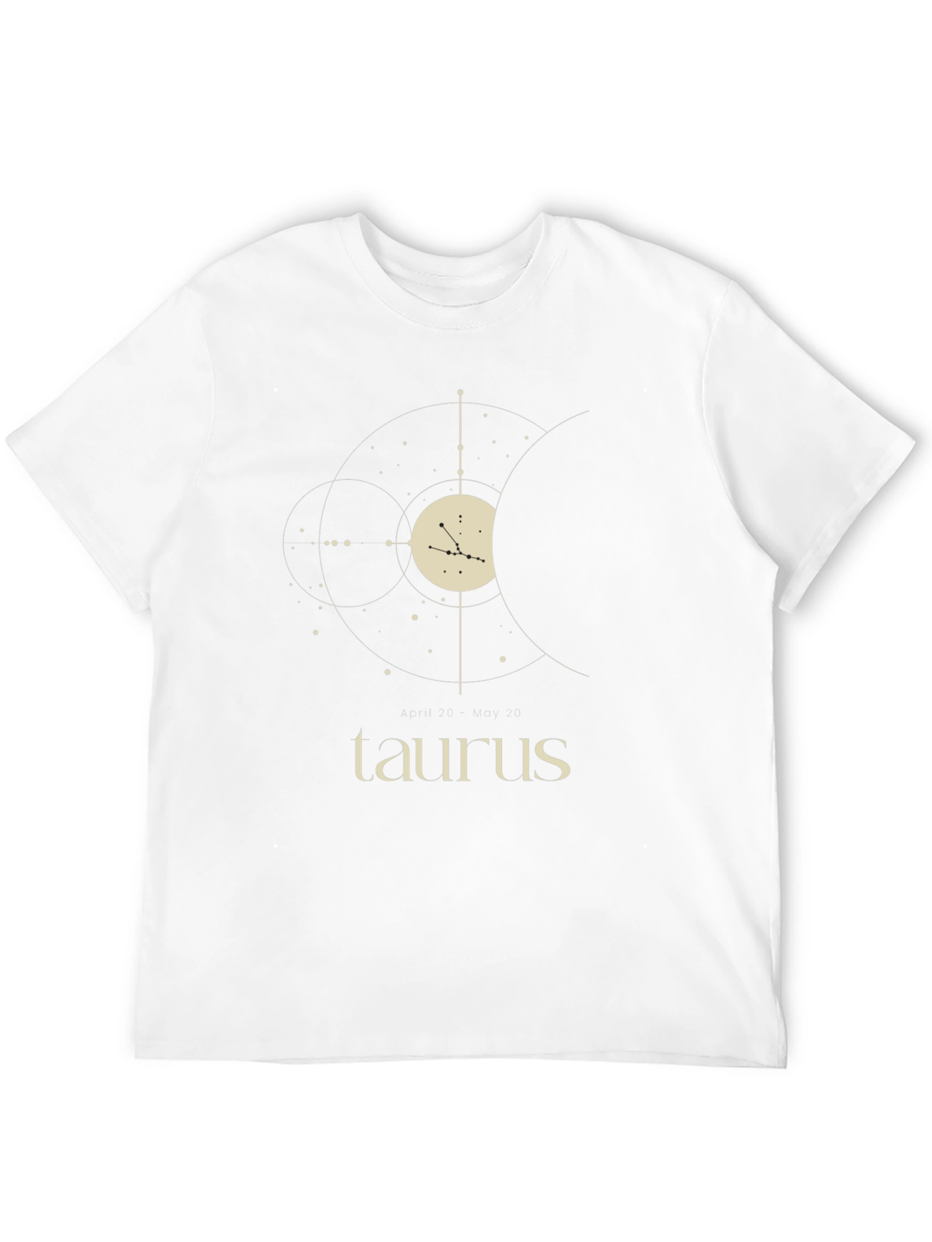Taurus Zodiac Graphic Tee - Stylish Constellation Design
