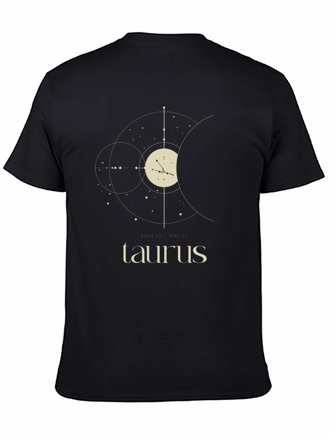 Taurus Zodiac Graphic Tee - Stylish Constellation Design