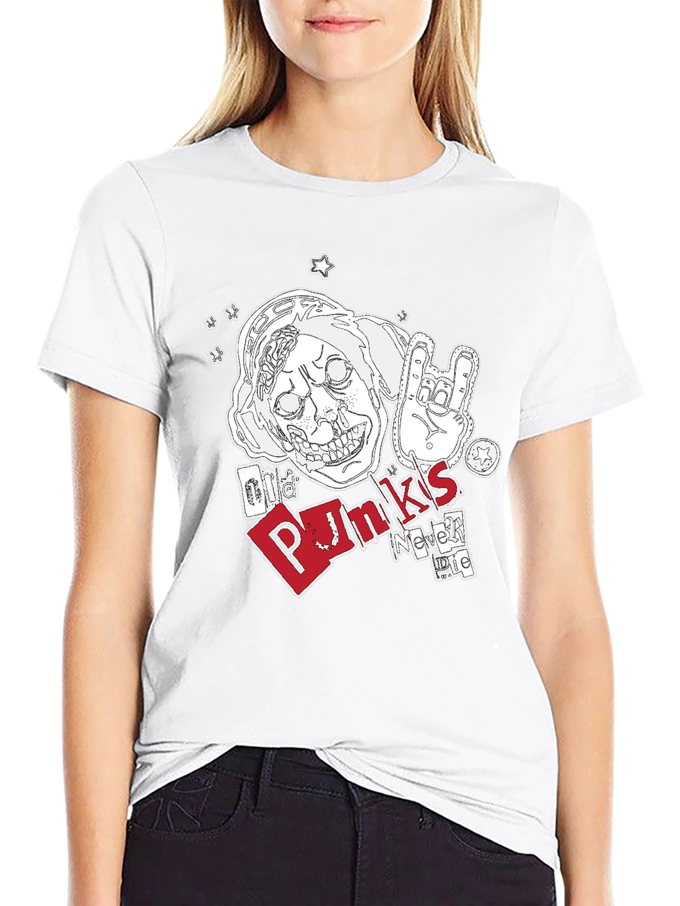 Old Punks Never Die Graphic T-Shirt