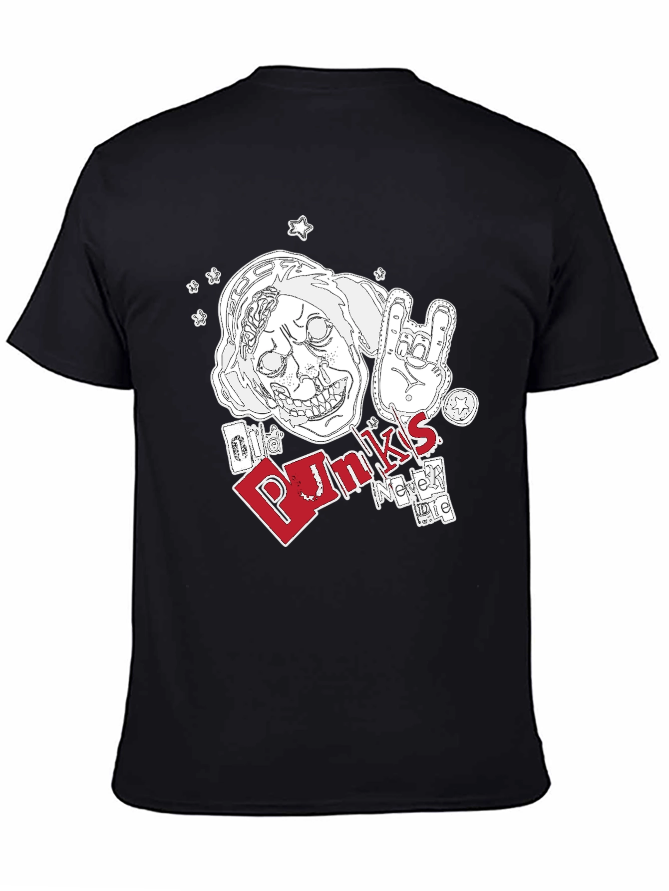 Old Punks Never Die Graphic T-Shirt