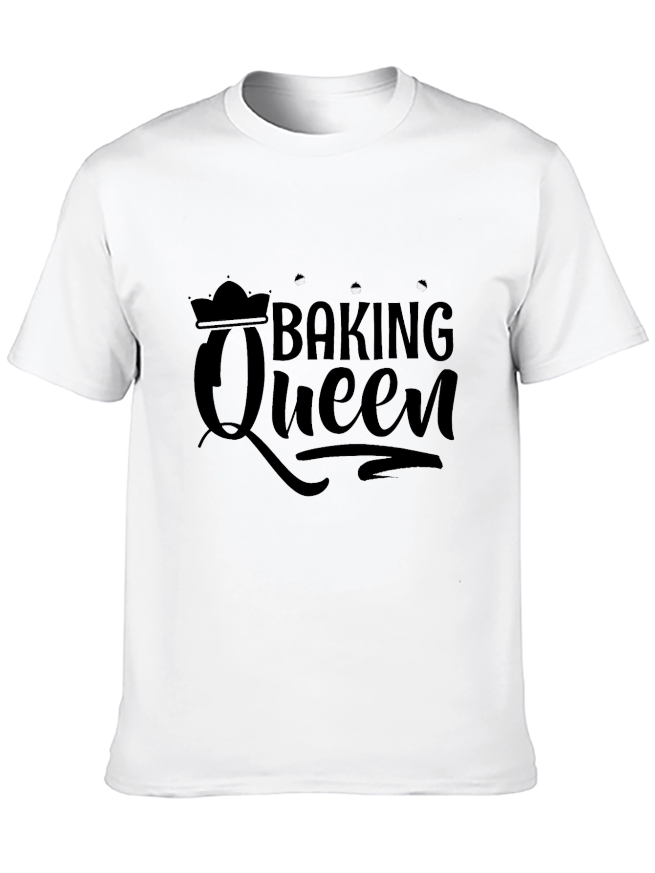 Baking Queen Black T-Shirt