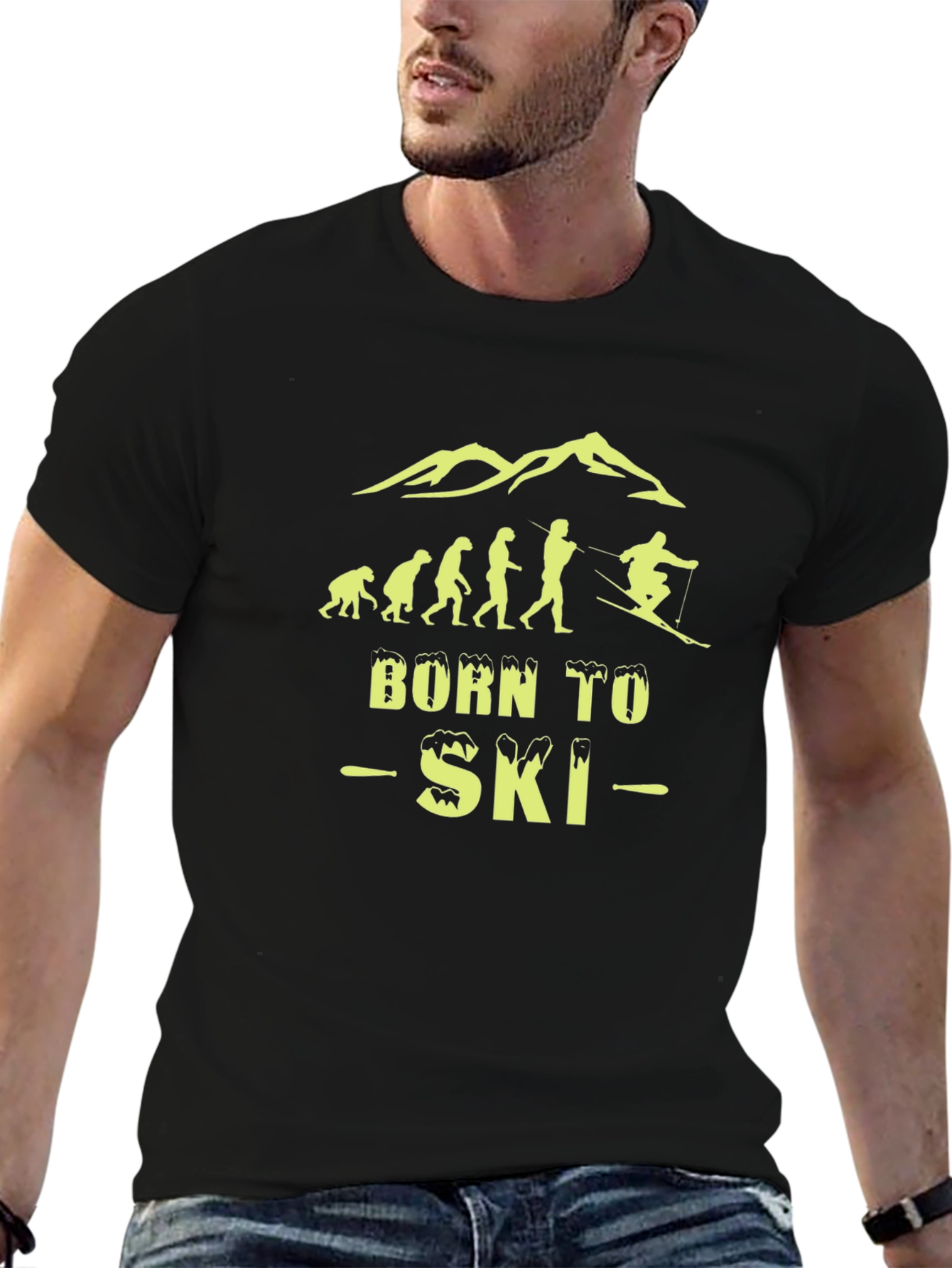 Born to Ski Evolution T-Shirt