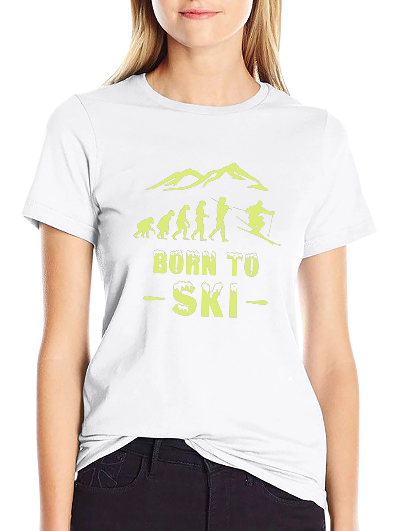 Born to Ski Evolution T-Shirt