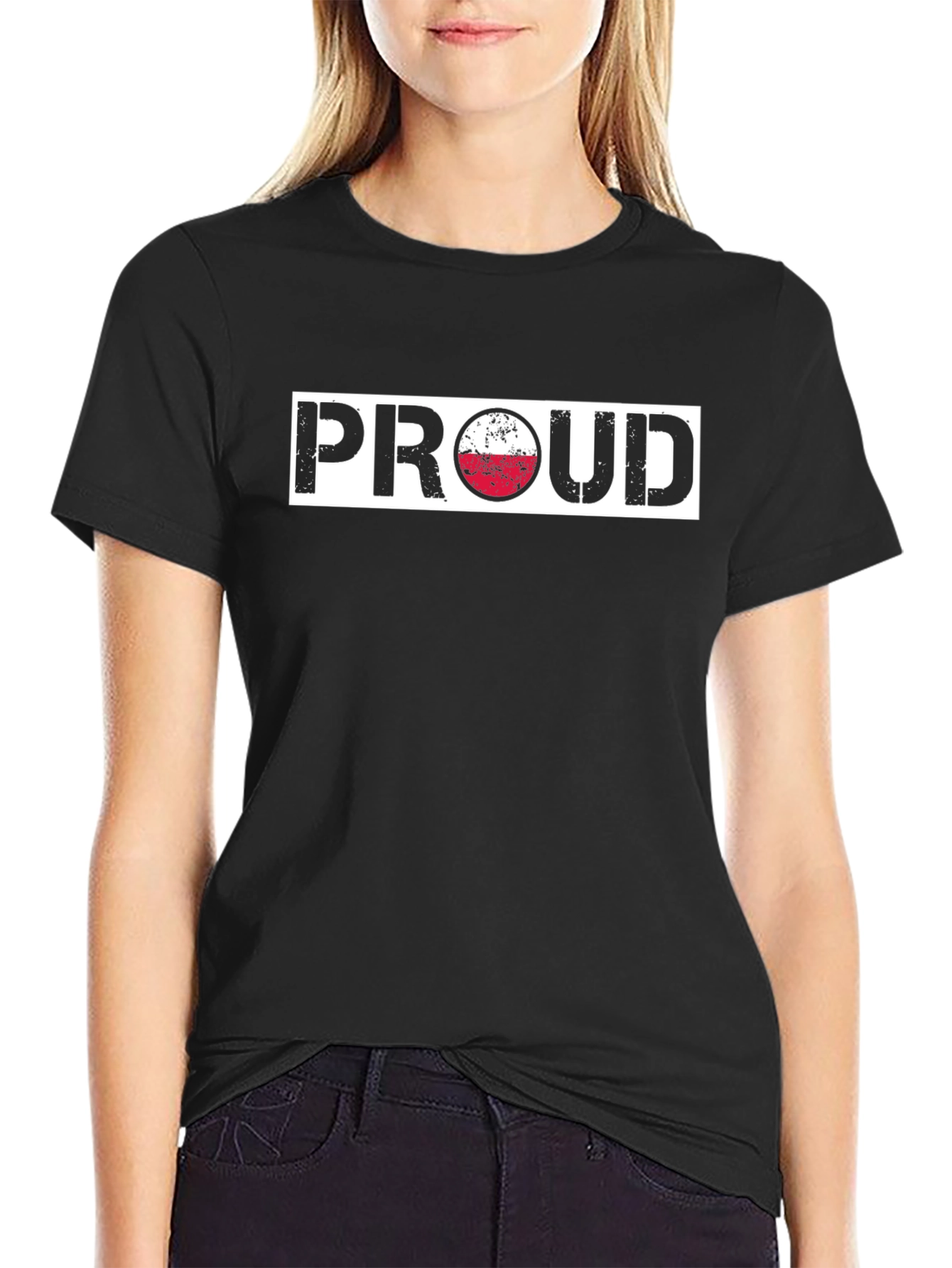 Proud Poland Flag Graphic T-Shirt