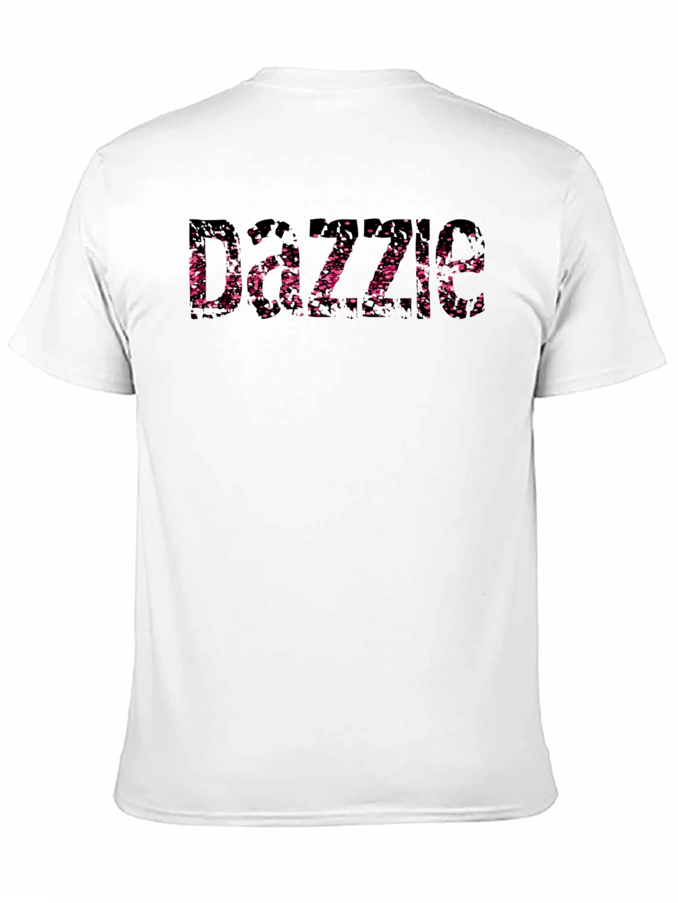 Dazzle Print Black Short Sleeve T-Shirt