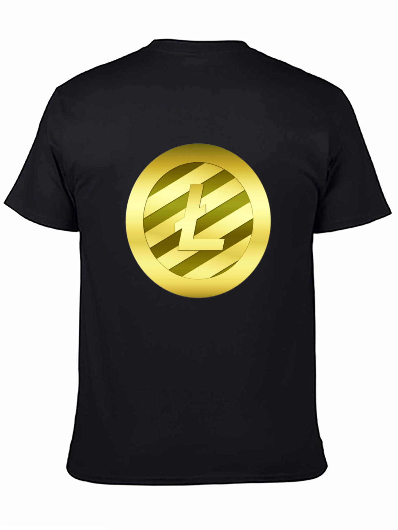 Litecoin Crypto Black T-Shirt