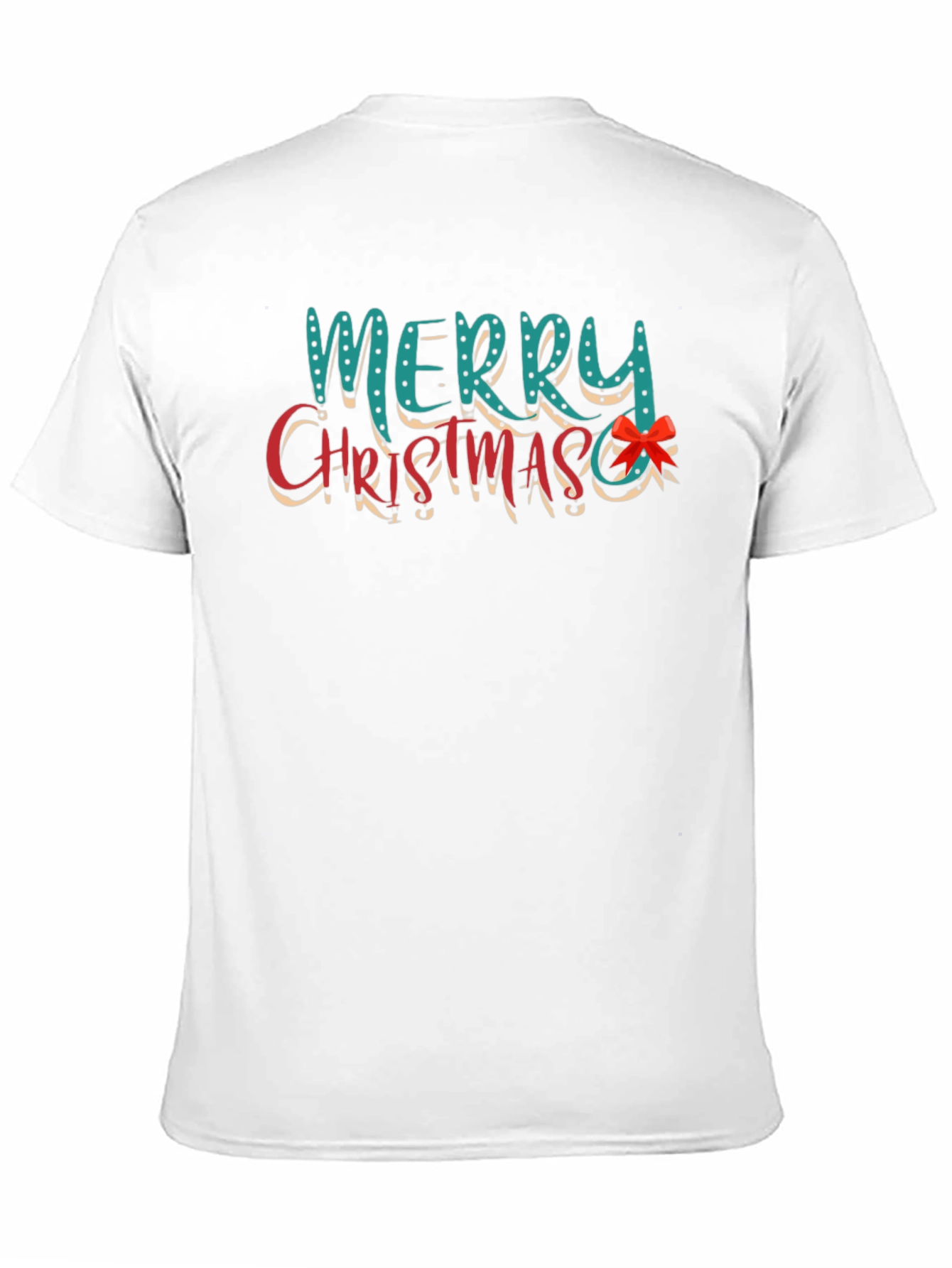 Merry Christmas Graphic Tee - Black