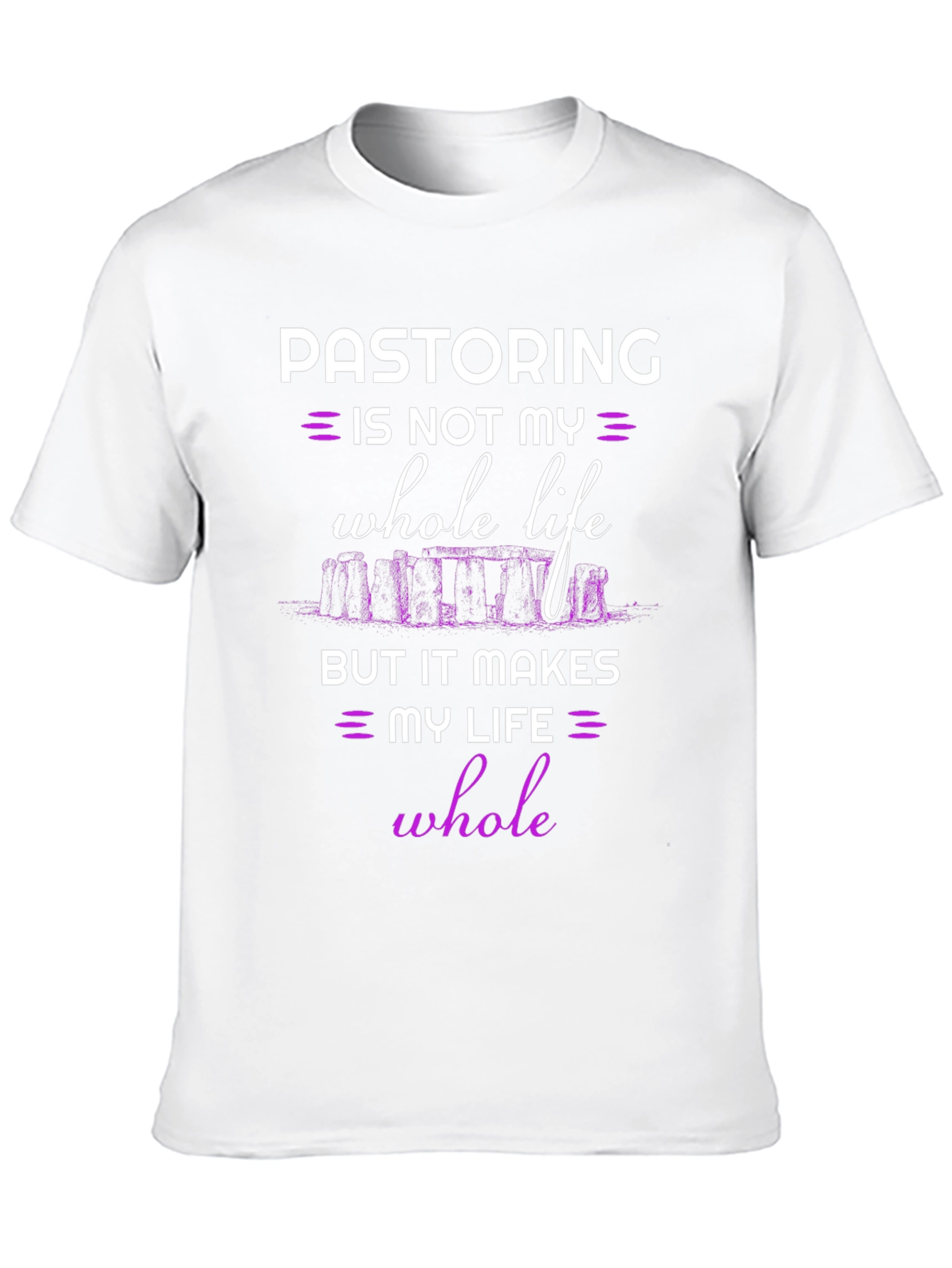Pastoring Whole Life Black T-Shirt
