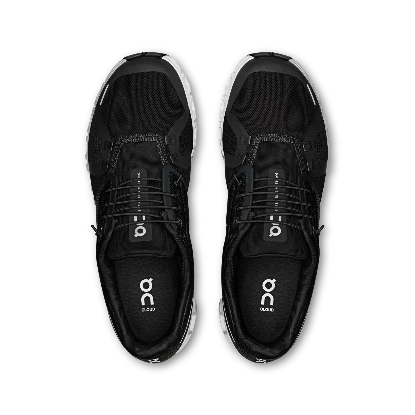 Cloud 6 Wide Black | White