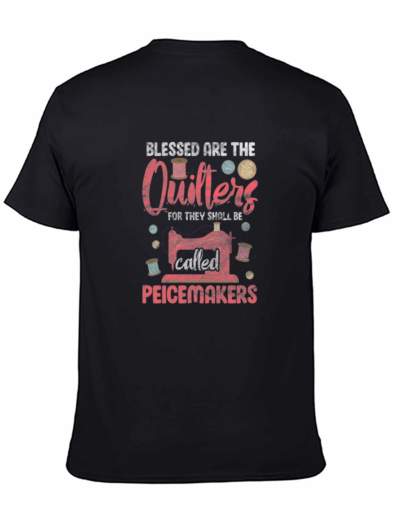 Blessed are the Quilters Graphic T-Shirt